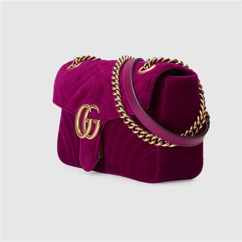 borsa velluto gucci marmont|gucci borse marmont.